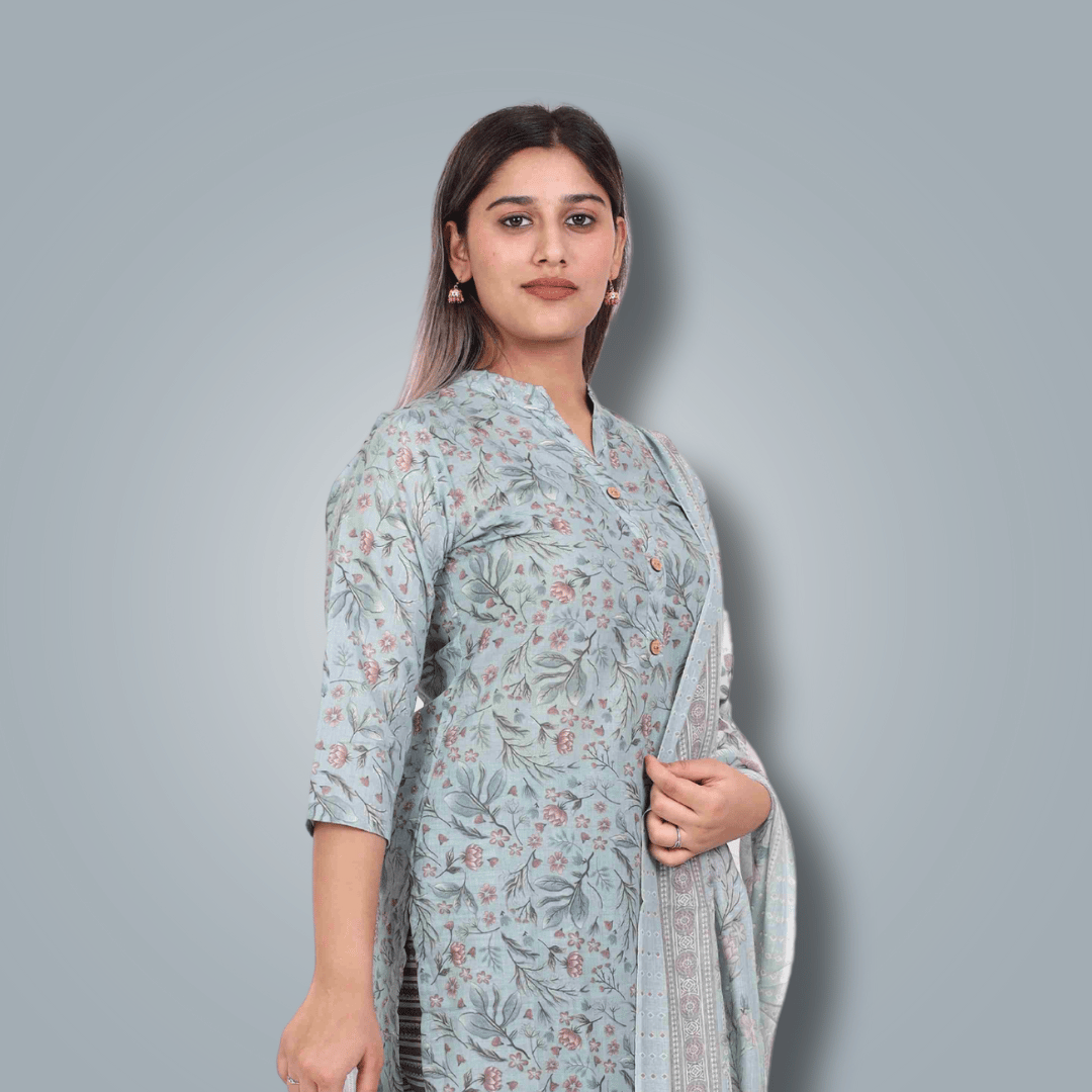 Grey Kurti Set